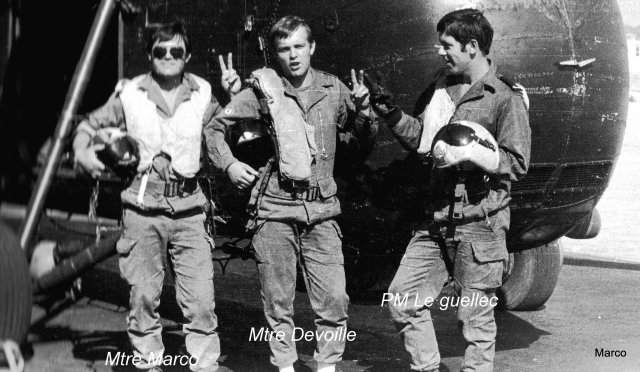 Maître Mecbo à la 33F sur HSS1 DE 1975 0 1979